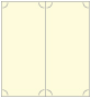Crest Baronial Ivory Slit Folded Card 4 1/4 x 9 - 10/Pk