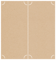 Desert Storm Slit Folded Card 4 1/4 x 9 - 10/Pk