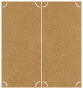 Natural Kraft Slit Folded Card 4 1/4 x 9 - 10/Pk