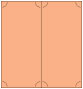 Ginger Slit Folded Card 4 1/4 x 9 - 10/Pk