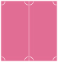 Peony Slit Folded Card 4 1/4 x 9 - 10/Pk