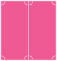 Raspberry Slit Folded Card 4 1/4 x 9 - 10/Pk