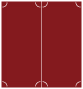 Firecracker Red Slit Folded Card 4 1/4 x 9 - 10/Pk