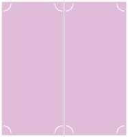 Purple Lace Slit Folded Card 4 1/4 x 9 - 10/Pk