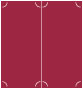 Pomegranate Slit Folded Card 4 1/4 x 9 - 10/Pk