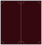 Wine Slit Folded Card 4 1/4 x 9 - 10/Pk
