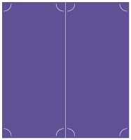 Amethyst Slit Folded Card 4 1/4 x 9 - 10/Pk
