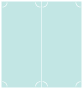 Daffy Blue Slit Folded Card 4 1/4 x 9 - 10/Pk