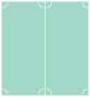 Tiffany Blue Slit Folded Card 4 1/4 x 9 - 10/Pk