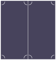 Navy Slit Folded Card 4 1/4 x 9 - 10/Pk