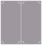 Pewter Slit Folded Card 4 1/4 x 9 - 10/Pk