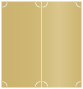 Gold Leaf Slit Folded Card 4 1/4 x 9 - 10/Pk
