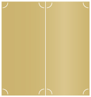 Gold Leaf Slit Folded Card 4 1/4 x 9 - 10/Pk