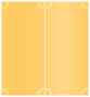 Amber Slit Folded Card 4 1/4 x 9 - 10/Pk