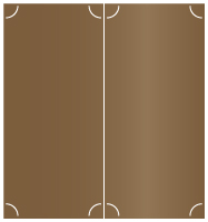 Bronze Slit Folded Card 4 1/4 x 9 - 10/Pk