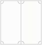 Crystal Slit Folded Card 4 1/4 x 9 - 10/Pk