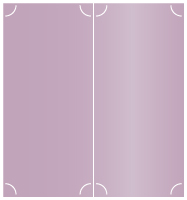 Violet Slit Folded Card 4 1/4 x 9 - 10/Pk