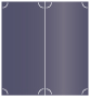 Iris Blue Slit Folded Card 4 1/4 x 9 - 10/Pk