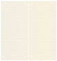 Natural White Pearl Slit Folded Card 4 1/4 x 9 - 10/Pk