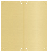 Gold Pearl Slit Folded Card 4 1/4 x 9 - 10/Pk