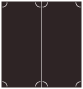 Linen Black Slit Folded Card 4 1/4 x 9 - 10/Pk