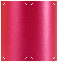 Pink Silk Slit Folded Card 4 1/4 x 9 - 10/Pk