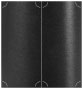 Black Silk Slit Folded Card 4 1/4 x 9 - 10/Pk