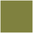 Olive Square Flat Card 6 x 6 - 25/Pk