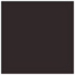 Linen Black Square Flat Card 6 x 6 - 25/Pk