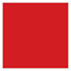 Firecracker Red Square Flat Card 6 1/4 x 6 1/4 - 25/Pk
