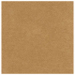Natural Kraft Square Flat Card 6 3/4 x 6 3/4 - 25/Pk
