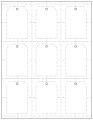 Solar White Soho Imprintable Tag Style A1 2 x 3 (9 per sheet - 5 sheets per pack)