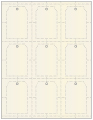 Quartz Soho Imprintable Tag Style A1 2 x 3 (9 per sheet - 5 sheets per pack)