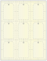 Opal Soho Imprintable Tag Style A1 2 x 3 (9 per sheet - 5 sheets per pack)