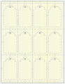 Opal Soho Imprintable Tag Style A2 1 3/4 x 3 (12 per sheet - 5 sheets per pack)