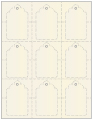 Quartz Soho Imprintable Tag Style A3 2 x 3 1/4 (9 per sheet - 5 sheets per pack)