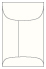 Textured Bianco Mini Top Open Envelope 2 1/4 x 3 1/2 - 25/Pk