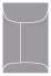 Pewter Mini Top Open Envelope 2 1/4 x 3 1/2 - 25/Pk