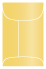 Gold Mini Top Open Envelope 2 1/4 x 3 1/2 - 25/Pk