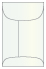 Metallic Aquamarine Mini Top Open Envelope 2 1/4 x 3 1/2 - 25/Pk