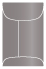 Ash Mini Top Open Envelope 2 1/4 x 3 1/2 - 25/Pk