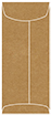 Natural Kraft Top Open Envelope 4 1/8 x 9 1/2 - 25/Pk