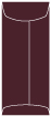 Eggplant Top Open Envelope 4 1/8 x 9 1/2 - 25/Pk