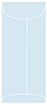 Blue Feather Top Open Envelope 4 1/8 x 9 1/2 - 25/Pk
