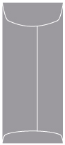 Pewter Top Open Envelope 4 1/8 x 9 1/2 - 25/Pk
