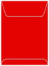 Firecracker Red Top Open Envelope 5 1/2 x 7 1/2 - 25/Pk