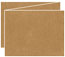 Natural Kraft Trifold Card 5 1/2 x 4 1/4 - 10/Pk