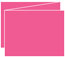 Raspberry Trifold Card 5 1/2 x 4 1/4 - 10/Pk