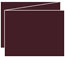 Eggplant Trifold Card 5 1/2 x 4 1/4 - 10/Pk