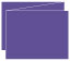Amethyst Trifold Card 5 1/2 x 4 1/4 - 10/Pk